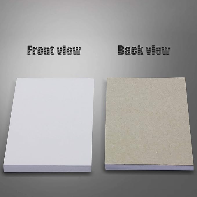 FMP Brands 100 Pack Note Pads 4x6, 100 Sheets Per Memo Pad, Writing Scratch Pad, Blank Notepad, White Waitress Server Note Pads, Paper Pad, To Do Grocery List Small Notepads