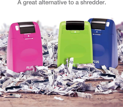 The Original Guard Your ID Identity Protection Security Prevention Stamp Wide Roller (White) IS-500CM