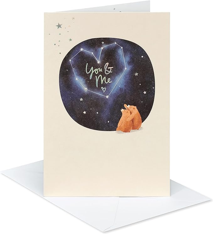 American Greetings Romantic Card (Written In The Stars)
