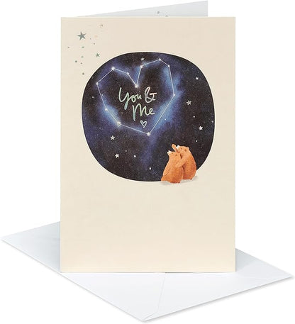 American Greetings Romantic Card (Written In The Stars)