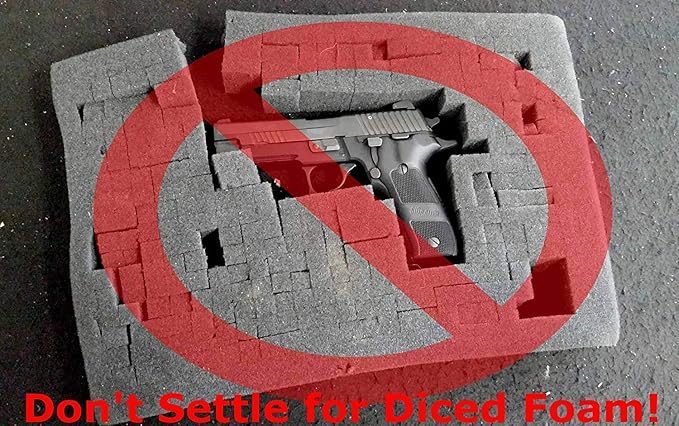 Case Club Customizable Polyethylene/Polyurethane/Convoluted Foam 54 x 16 Inches