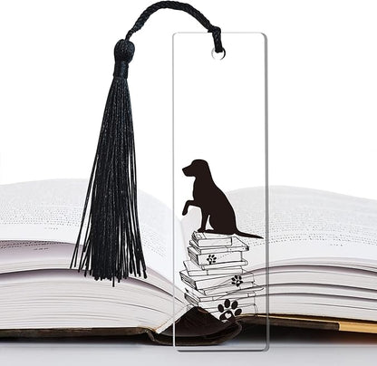 Dog Book Markers for Women Inspirational, Funny Bookmarks for Students Teachers School Home Office Supplies, Book Lover Cat Lover Friends Girl Sister Female Gifts