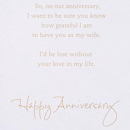American Greetings Anniversary Card for Wife (I Notice)