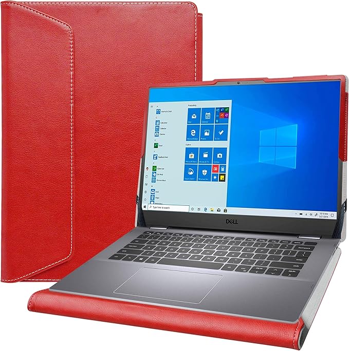 Alapmk Protective Case for 14" Dell Inspiron 14 5425 5420 5430/Inspiron 14 2-in-1 7425 7420/Inspiron 14 Plus 7420 & ThinkPad T14s Gen 3/ThinkPad T14 Gen 3/ThinkPad P14s Gen 3/ThinkPad T14s Gen 4,Red