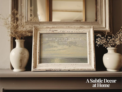 | Christian Greeting Cards Set of 6 with Envelopes |Jesus Decor & Christian Gifts for Women, Scripture Cards Biblical Cards Religious Gifts Christian Home Décor (5"x7" Scenic Scripture Set)