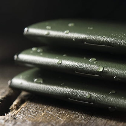 Rite in the Rain Weatherproof Stapled Notebook, 4 5/8" x 7", Green Cover, Universal Pattern, 3 Pack (No. 971FX)