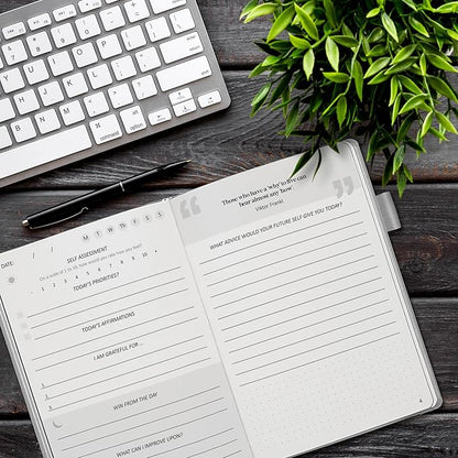 5 Minute Journal the Five Minute - Gratitude Journal - Self-Mastery Journal for Men - Reflection Manifestation Journal for Mindfulness – Self Care Journal – Goal/Guided Gratitude Journal for Men