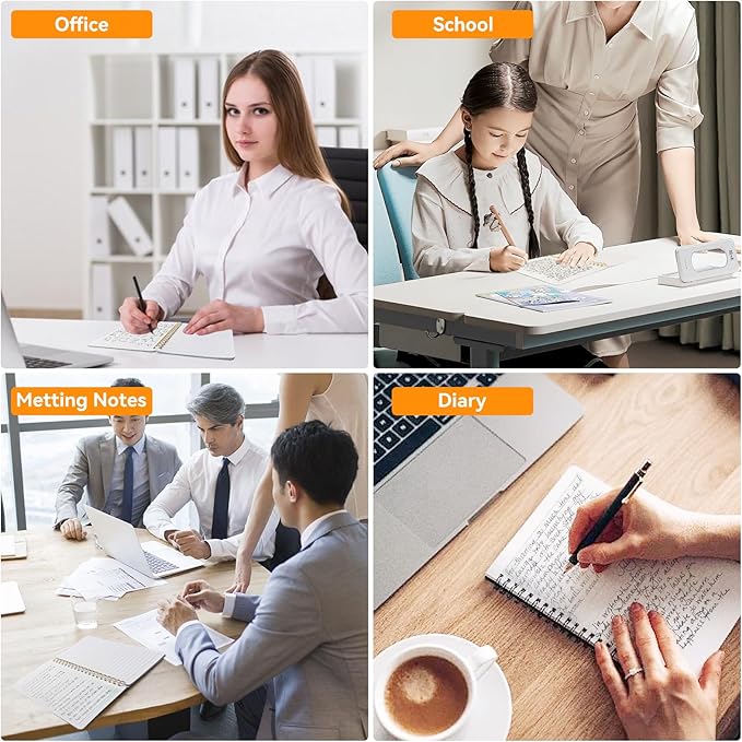 4 PCS Small Spiral Notebook 5x7, Spiral Journal Notebook, Notebooks for Work, Note Taking, School, Small Notebooks 5x7 with Strap, Cute Notebooks for Women 50 Sheets