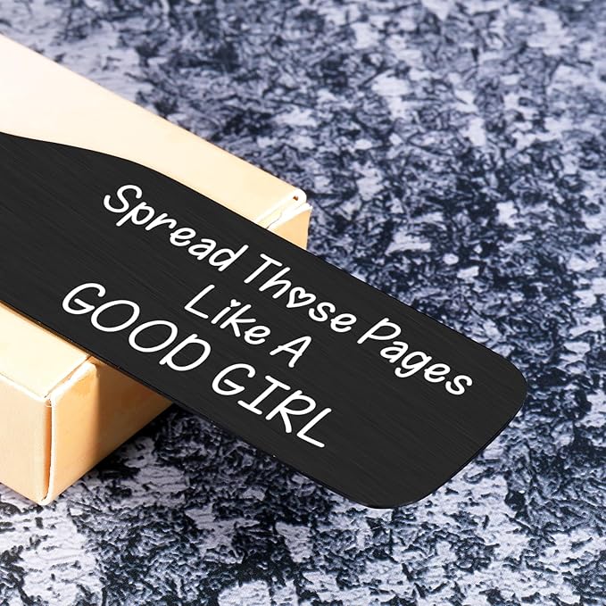 Dark Romance Bookmark Gifts for Women Her Book Marks for Reading Women Christmas Bookmark Gifts for Female Book Lovers Valentine's Day Spicy Gifts for Girlfriend LGBQT Birthday Gift for Friend Bookish