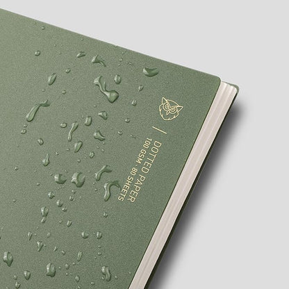 EMSHOI Dotted Journal Spiral Notebook 7.48" x 10.15" - 2 Pack 320 Pages 100gsm Thick Paper, B5 Dot Grid Notebook, Plastic Hardcover Journals for Writing Drawing Women Men Work School Supplies