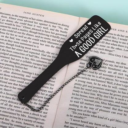 Dark Romance Bookmarks -Christmas Bookmark for Girls Booktok Accessories Stocking Stuffers for Teens Bookish Items for Friends Booktok Gifts for Her Smutty Gifts for Book Lover Valentines Birthday