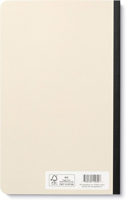 Compendium Softcover Journal - My heart gives thanks… – A Write Now Journal with 128 Lined Pages, 5″W x 8″H