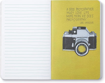 Compendium Softcover Journal - It's not what you look at that matters, it's what you see. – A Write Now Journal with 128 Lined Pages, 5″W x 8″H