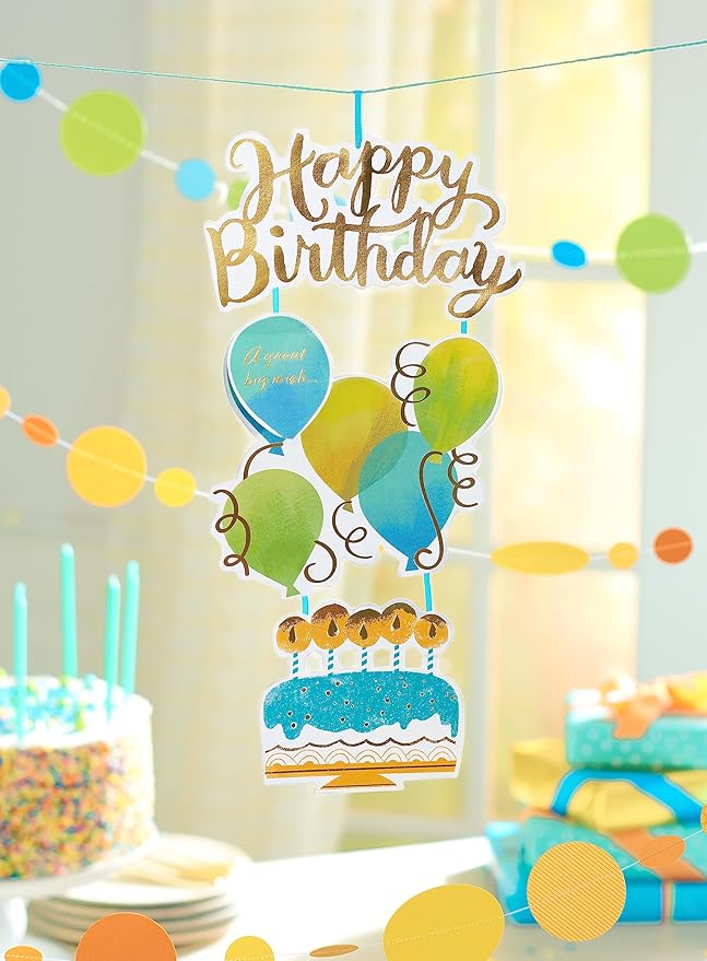 American Greetings Birthday Card (Great Big Wish)