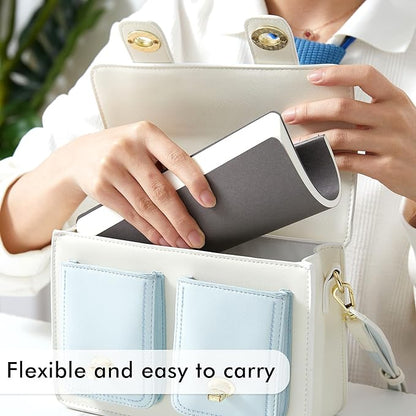 feela 8 Pack Soft Cover Journal Bulk, Notebooks College Ruled for Work, Lined Travel Journal for Women Men, Note Taking Notebook School Supplies Business Writing, 8.2” x 5.5”, A5, Gray