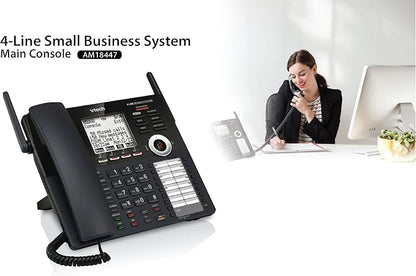 VTech Accessory Handset for VTech AM18447 Small Business System, Black