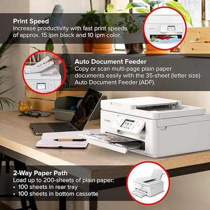 Canon PIXMA TR7820 – Wireless Home All-in-One Printer