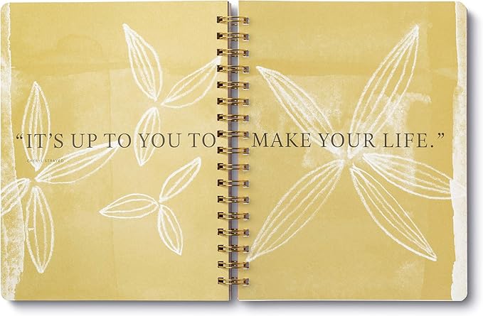 Compendium Spiral Notebook - The map to where she’s going is written on her heart. — A Designer Spiral Notebook with 192 Lined Pages, College Ruled, 7.5”W x 9.25”H