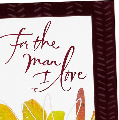 Hallmark Birthday Card for Husband or Boyfriend (Man I Love)