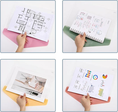Mr. Pen- Plastic Envelopes, 10 Pack, A4, Letter Size, Colorful Flaps, Plastic File Folder with Label Pocket, Plastic Envelopes with Snap Closure, Plastic File Folders, Plastic Envelopes for Documents