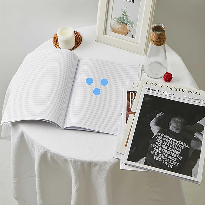 PARLAIM 3/4 Inch Roll Color Coding Labels,1000 per Roll Round Permanent Adhesive Color Coding Circle Dot Stickers for Classroom Office Home (Light Blue)