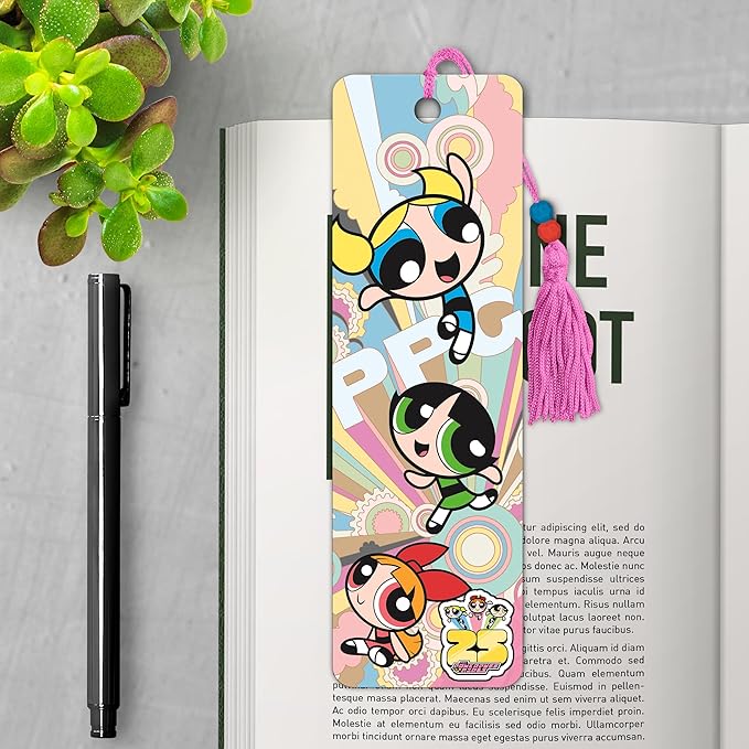Cartoon Network The Powerpuff Girls - 25th Anniversary Premier Bookmark Stationery