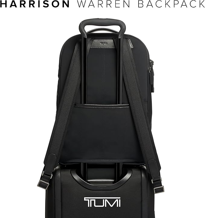 TUMI Harrison Warren Backpack - 15-Inch Laptop Backpack - Stylish Women's & Men's Backpack for Travel & Business - Black