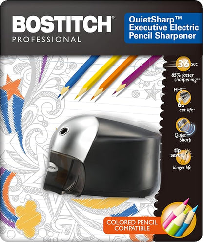 Bostitch QuietSharp Executive Electric Pencil Sharpener (EPS8HD-PDQ)