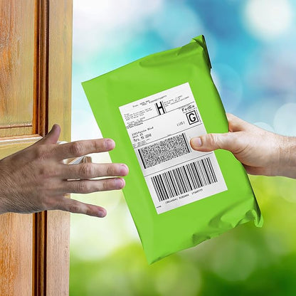 Colored Poly Mailers Pack of: (Green, 7.5" x 10.5" pack of 500) Be creative with your packaging with Colored mailers