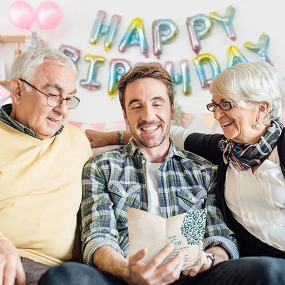 Birthday Card For Son Adult, Meaningful Gift for Son from Mom or Dad, Sentimental Greeting Cards for His Birthday, Graduation, or Any Occasion, with Kraft Envelope & Sticker