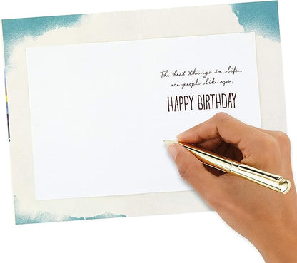 Hallmark Birthday Card (Watercolor Mountains)