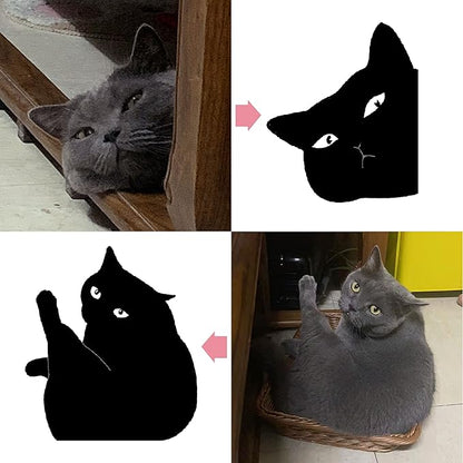 Magnetic Bookmarks - 6 Pieces Assorted Cute Book Markers Clip Set for Teachers Students Book Lovers Reading, for School Office Home Supplies, Kawaii Cat Magnet Page Markers