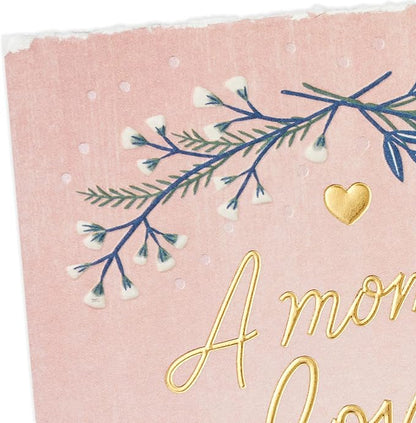 Hallmark Sympathy Card for Loss of Mom (A Mom's Love Never Ends)