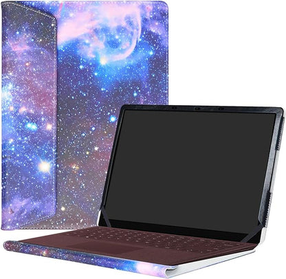 Alapmk Protective Case For 13.5" Microsoft Surface Laptop 5 13.5/Surface Laptop 4 13.5/Surface Laptop 3 2019/Surface Laptop 2 2018/Surface Laptop (Not fit Surface Laptop 3 15/Surface Laptop Go),Galaxy