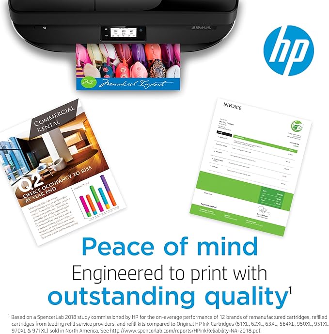 HP 962XL Yellow High-yield Ink Cartridge | Works with HP OfficeJet 9010 Series, HP OfficeJet Pro 9010, 9020 Series | Eligible for Instant Ink | 3JA02AN