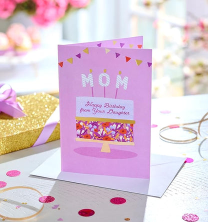 American Greetings Mom Birthday Card from Daughter (A Wonderful Mom)