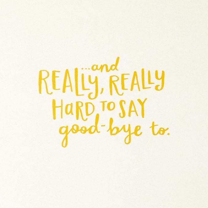 Hallmark Coworker Goodbye Card (Easy To Like)