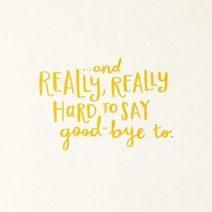 Hallmark Coworker Goodbye Card (Easy To Like)