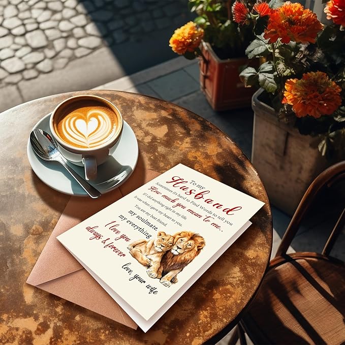 Funny Birthday Card, Romantic Birthday Gift for Husband, Unique Sweet Birthday Card, Thank You Husband Birthday Card, Happy Birthday To My Husband