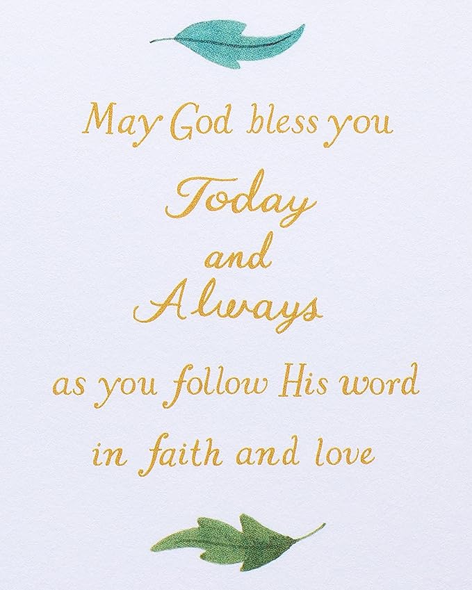 Papyrus First Communion Card (Faith and Love)