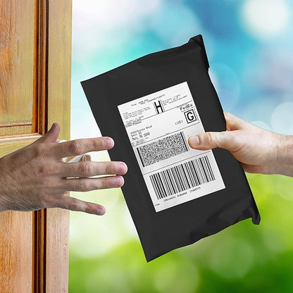 Colored Poly Mailers Pack of: (Black, 7.5" x 10.5" pack of 200) Be creative with your packaging with Colored mailers