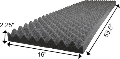 Case Club Customizable Polyethylene/Polyurethane/Convoluted Foam 54 x 16 Inches