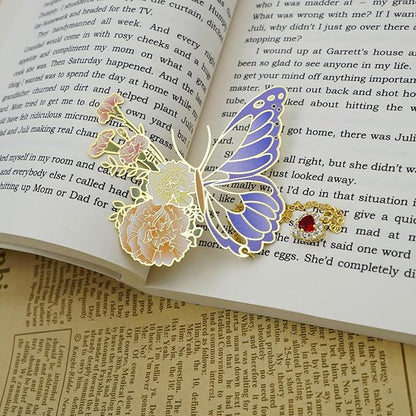Butterfly Bookmarks for Women,Cute Funny Metal Bookmark,Unique Gifts Book Markers for Women Book Lovers,Teacher Appreciation Gifts,Valentine Mother's Day Christmas New Year Birthday Gift