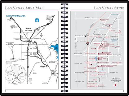 2025 Datebook & City Themed Planner – Resource Guide with Daily, Weekly & Monthly Views – 3-Year Reference Calendar - Multi-Purpose Travel Notebook Guide & Adventure Diary (Las Vegas '25)