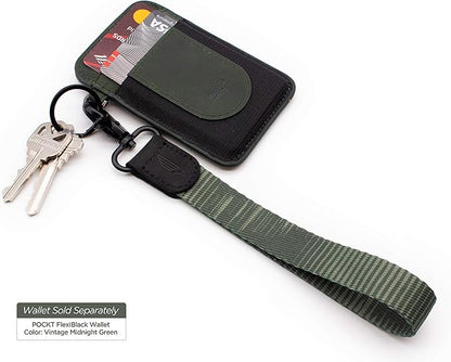 POCKT Lanyard for Keys Wristlet Strap Key Chain Holder for Men and Women - Cool Hand Wrist Lanyards for Keys and Wallets