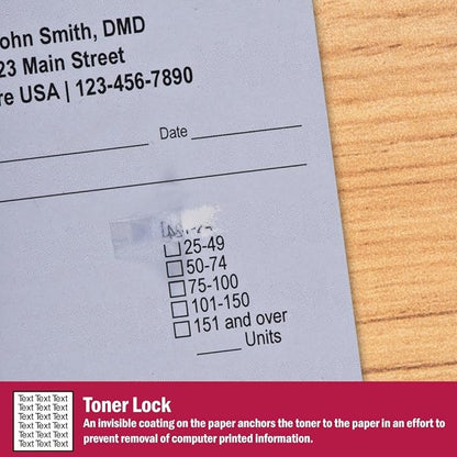 DocuGard California State Medical Security Paper, 6 Features, 8.5 x 11, 24 lb, 250 Sheets (04557),Blue