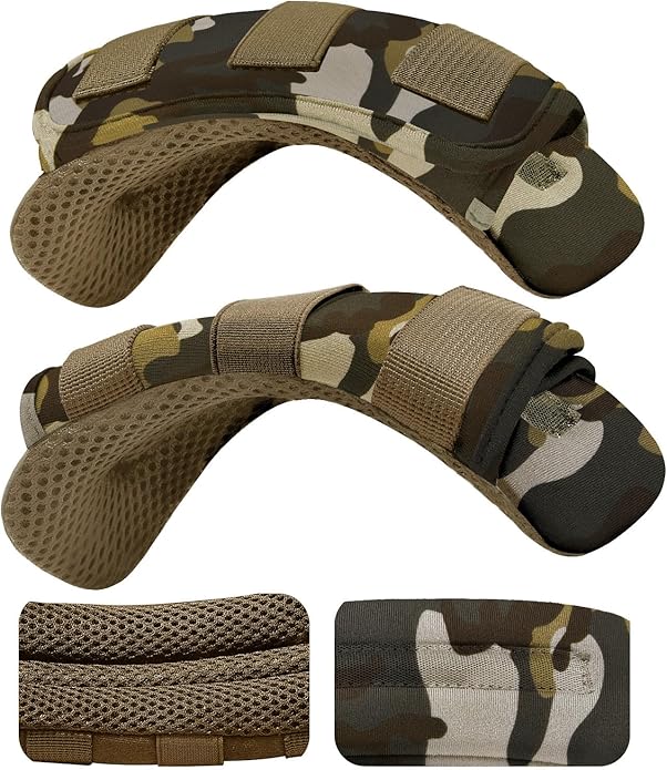 2Pcs Thick Cushioned Shoulder Pads, Anti-Slip Design and Breathable Mesh Pads for Shoulder Strap,Soft and Comfortable