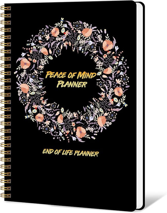 DOURA End of Life Planner : My Final Wishes End of Life Planner, Death Planner Organizer for Beneficiary Info, Will Preparation, Last Wishes, B5(9.5" * 7")