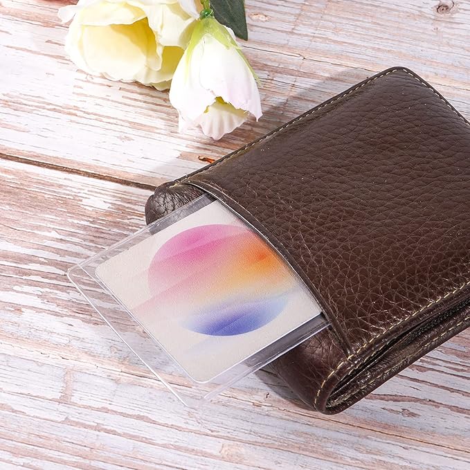 6 Pack New Medicare Card Holder Protector Sleeves，12Mil Clear PVC Waterproof Medical/Credit Card, Business/Social Security Card Protector