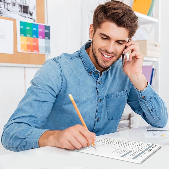 Dunwell Weekly Planner Pads 5.5x8.5, 2-Pack, Each with 54 Tear-Off Pages, Small To Do List Planner, Weekly Schedule Planner Pad, Undated Weekly Planning Desk Pad with To Do List, Goals, Notes